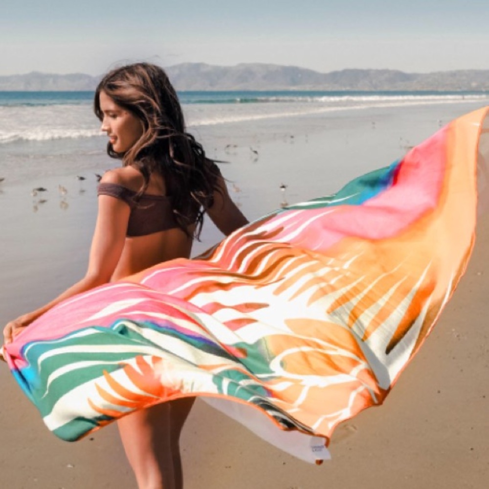 Summer & Rose beach towel
